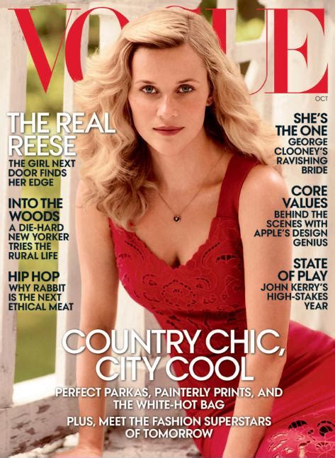 Reese Witherspoon Vogue Cover 5 Things The Actress Revealed About Filming Sex Scenes Her