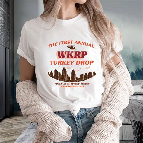 The First Annual Wkrp Turkey Drop T Shirt Breakingo