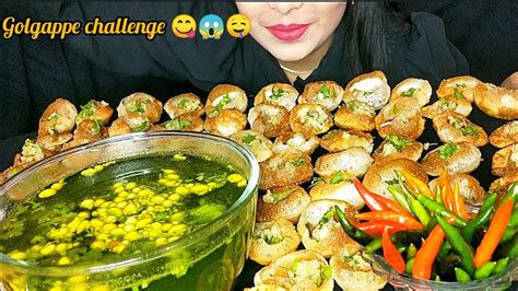 ASMR EATING SPICY PANIPURI GOLGAPPE CHALLENGE 2x Speed Editing YouTube