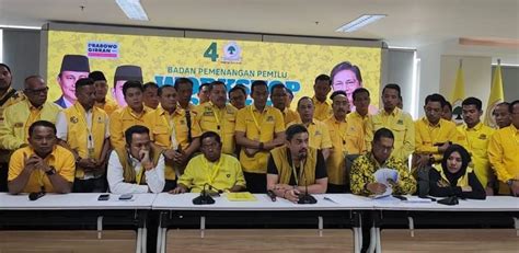 Golkar Siapkan Tim Udara Dan Darat Hadapi Pemilu