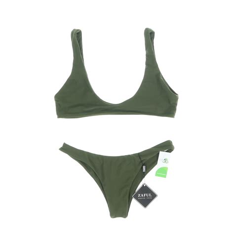 Zaful zöld bikini Női ruházat Fürdőruhák Bikini