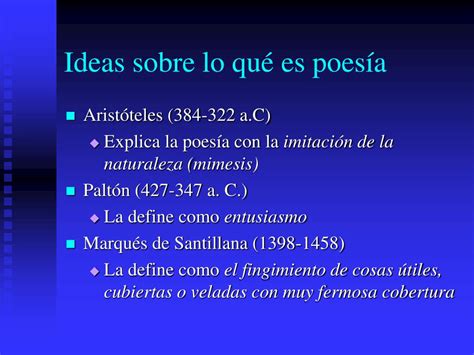 Ppt Poesía 1 Powerpoint Presentation Free Download Id6710638