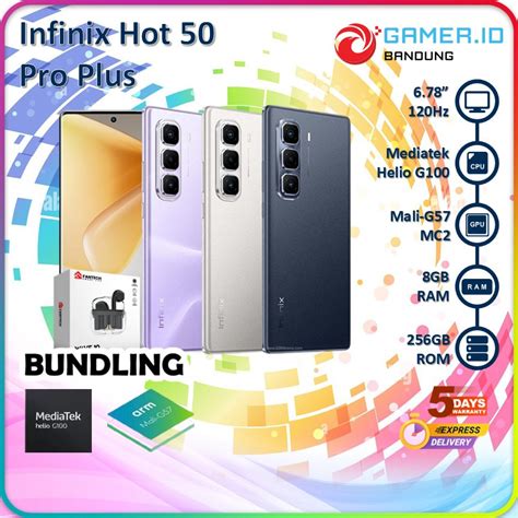 Jual INFINIX HOT PRO PLUS GB GB AMOLED HZ G GARANSI RESMI INDONESIA Shopee