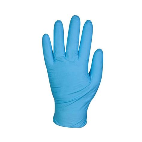 Kleenguard G10 Flex Blue Nitrile Powder Free Disposable Rubber Gloves