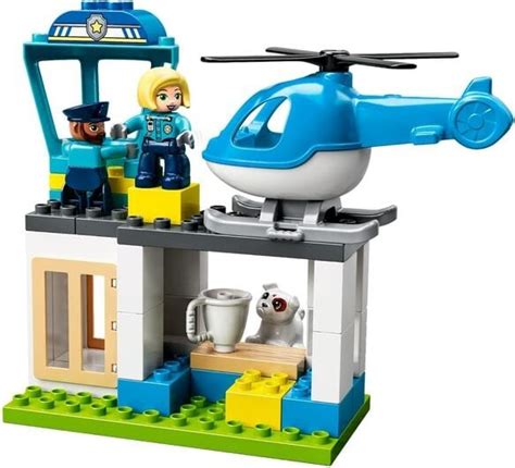 Lego Duplo Politistation Og Helikopter Se Tilbud Og K B P