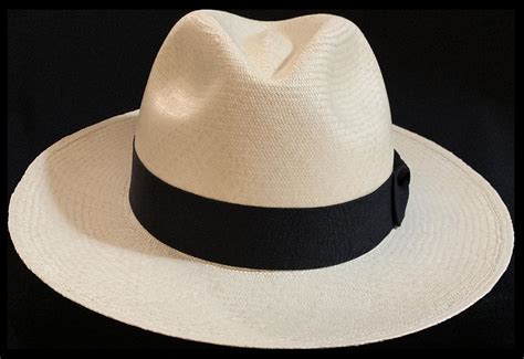 Genuine Handmade Montecristi Fino Classic Fedora Hat