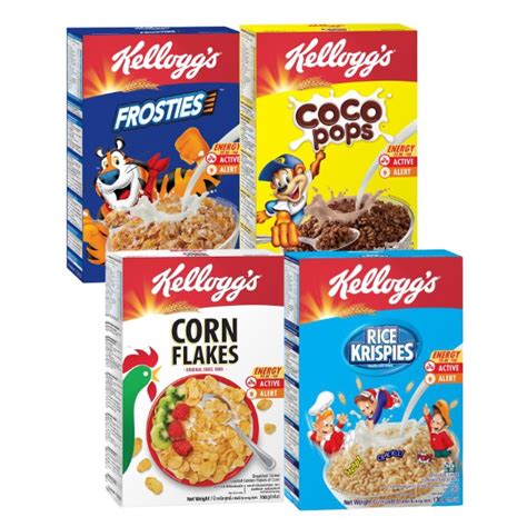 Kellogg S Frosties Coco Pops Rice Krispies Corn Flakes Breakfast