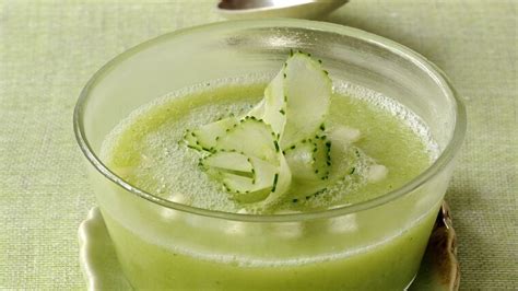 Soupe Froide De Melon Vert Et Concombre Facile Et Rapide D Couvrez