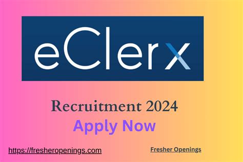 EClerx Off Campus Drive 2024 Hiring For Freshers