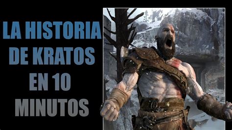 La épica historia de Kratos De la venganza a la redención YouTube