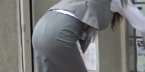 Hot Office Worker Bending Over And Showing Street Candid Ass Tnaflix