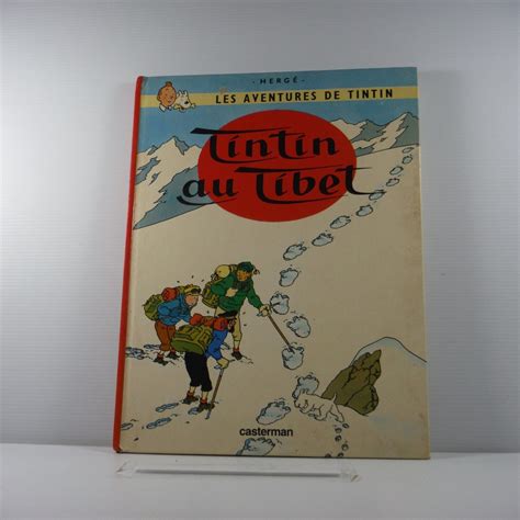 Tin Tin Au Tibet By Herge Les Adventures De Tintin Hc French