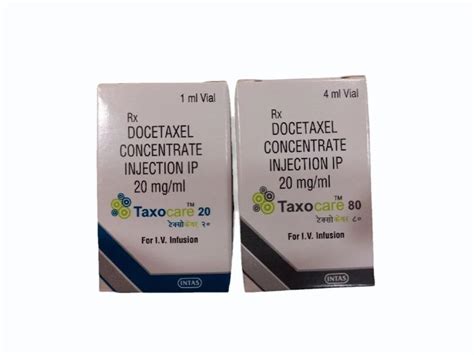 Taxocare 80 Mg Docetaxel Injection At Rs 10900 Vial Taxotere In Surat