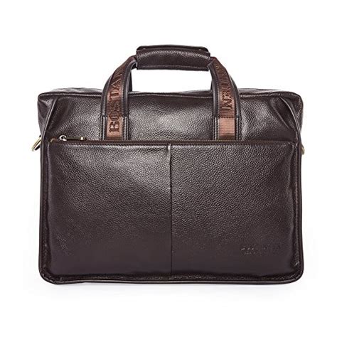 Bostanten Leather Briefcase Handbag Messenger Business Bags For Men