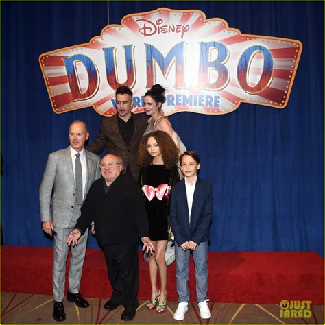 Colin Farrell Eva Green Join Tim Burton At Dumbo Premiere Photo