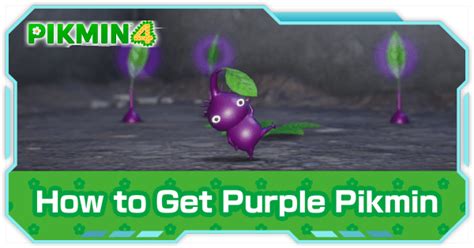 Purple Pikmin Farming And How To Get Pikmin 4｜game8