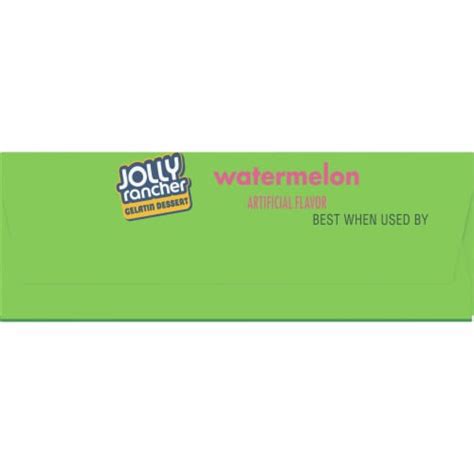 Jolly Rancher Watermelon Gelatin Dessert Mix 3 Oz Kroger