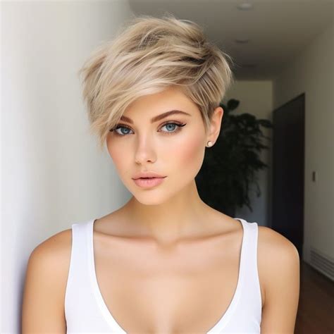 Short Blonde Hair We Cannot Stop Obsessing Over Short Hair Cuts