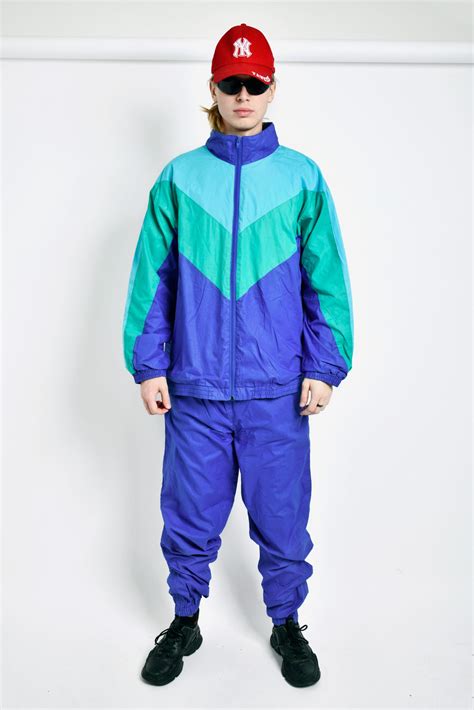 Vintage Tracksuit Set Mens Hot Milk 80s Vintage Clothing