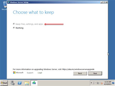 In Place Upgrade Windows Server 2008 R2 To Windows Server 2022