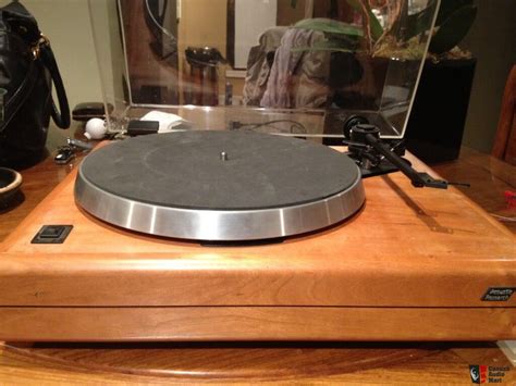 Acoustic Research Ar Es Rare Cherry Turntable Photo Us