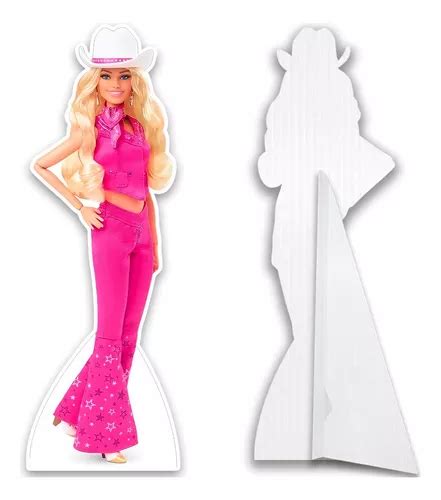 Figura De Coroplast Barbie Vaquera 1 5m Envío gratis