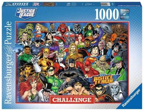 Challenge Cómic Liga De La Justicia Dejusticia 1000 Piezas