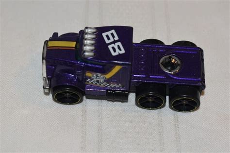 Hot Wheels Purple Rumble Road Truck Made In Malaysia EBay Hot Wheels Purple Trucks