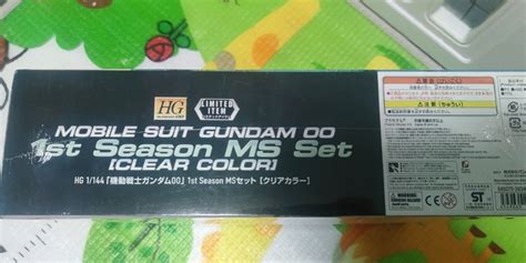 Hg St Season Ms Set Clear Color Mobile Suit Gundam Hobbies