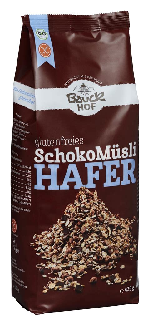 Bauckhof Hafer M Sli Schoko Glutenfrei Bio X G Online Kaufen