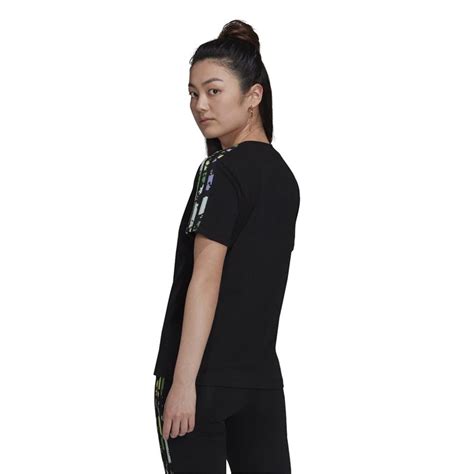 Buy Adidas Originals Womens Trefoil Moments T Shirt Black