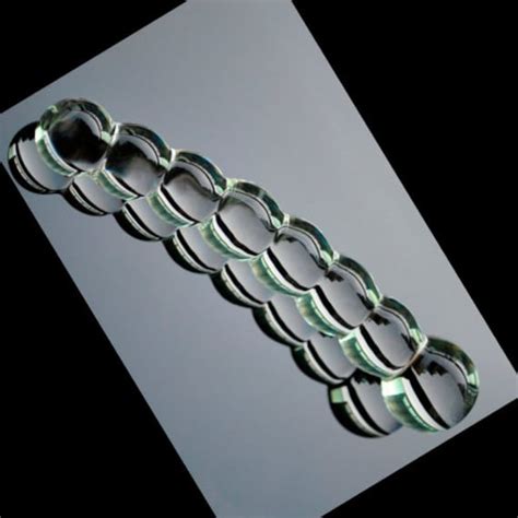 Großer Glas Dildo Anal Plug mit Kugeln Erwachsene Sex Etsy