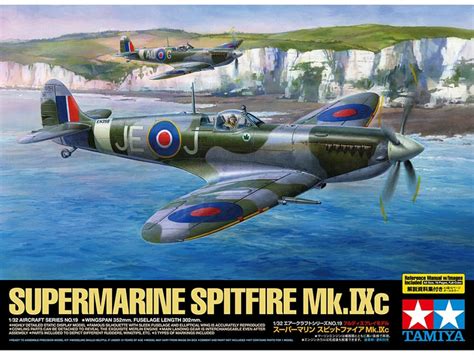 Tamiya - 1:32 Supermarine Spitfire MK.IXC Model Kit (60319) | Model Universe