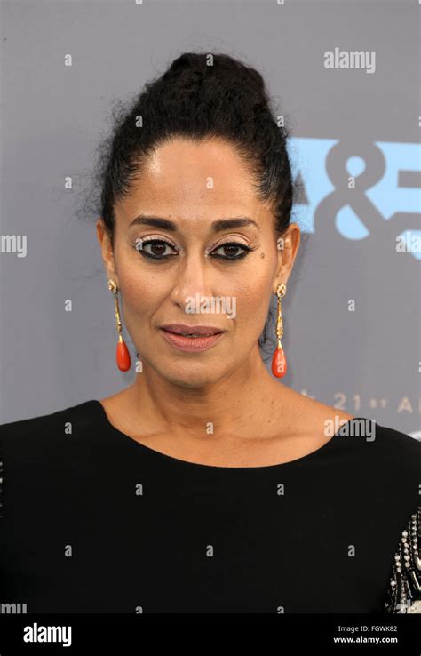 21st Annual Critics Choice Awards Arrivals Featuring Tracee Ellis Ross Where Santa Monica