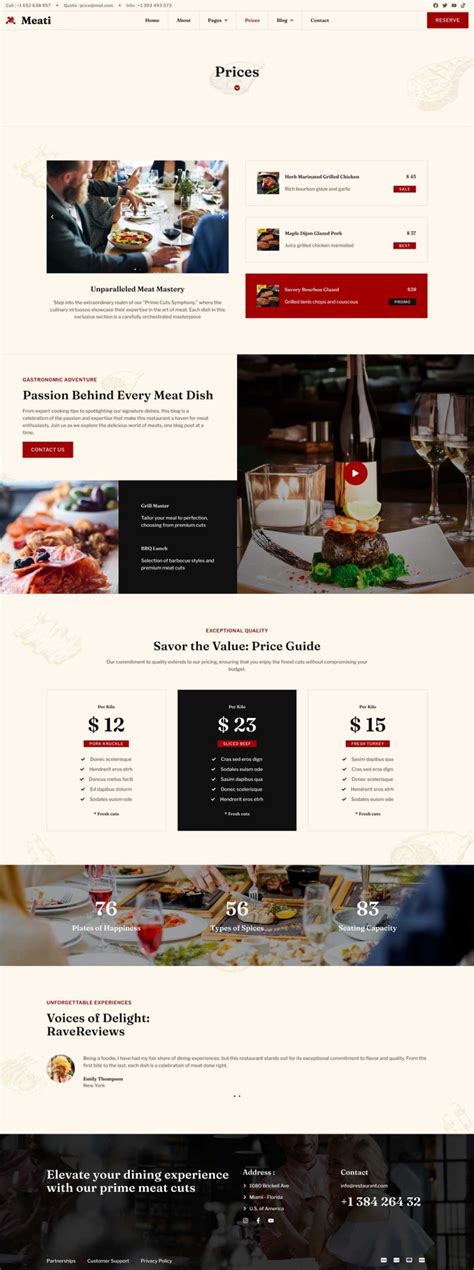 Meati Grill WordPress Theme Nicdark Themes