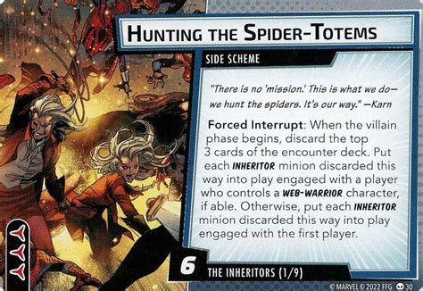 Hunting The Spider Totems · Marvelcdb