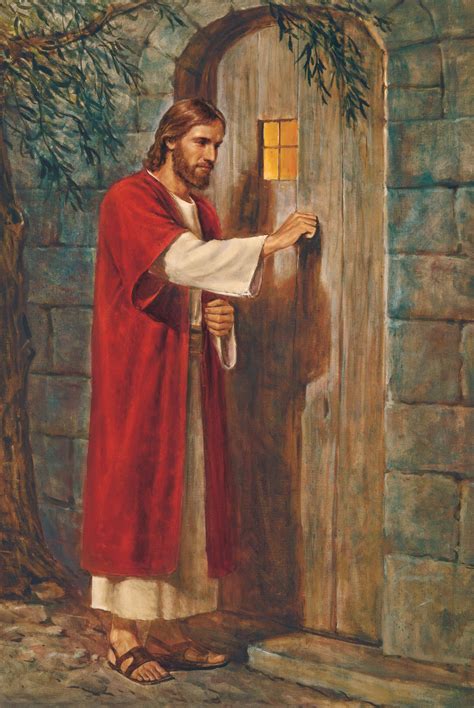 Jesús A La Puerta Jesús Llama A La Puerta