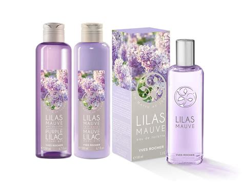 Buy Yves Rocher Purple Lilac Lilas Mauve Piece Gift Set Eau De