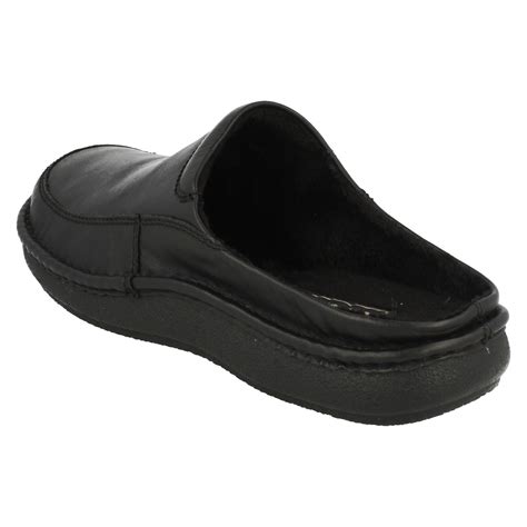 Mens Clarks Leather Mule Slipper Kite Clog EBay