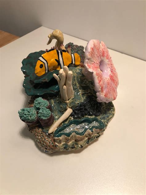 Ceramic Coral Reef Etsy