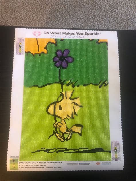 A Flower For Woodstock Diamond Art Club