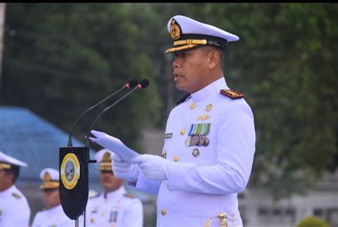 Danlantamal Ix Gelar Upacara Pada Puncak Peringatan Hari Armada Ri