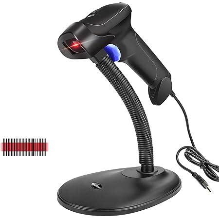 Amazon Nadamoo Wireless Barcode Scanner Feet Transmission