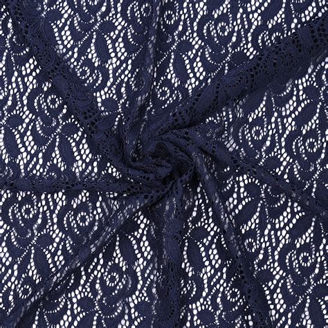 Купить Ткань гипюр стрейч арт.SZ031636 160г/м² ш.150см, цв.142 темно ...