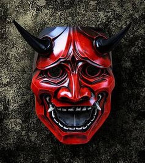 Oni Mask Oni Mask Japanese Noh Noh Mask