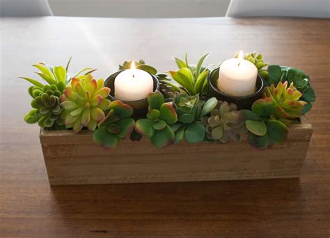 Affordable Cute And Easy Diy Succulent Centerpiece Tutorial