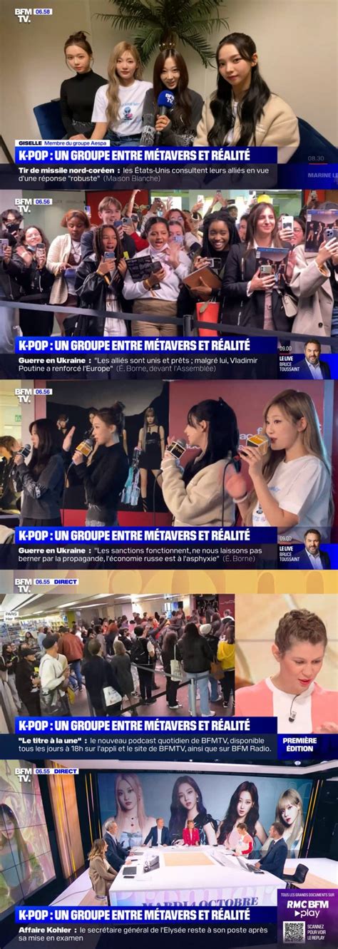 Smtown Indonesia On Twitter Aespa Sukses Gelar Acara Fansign Di Paris