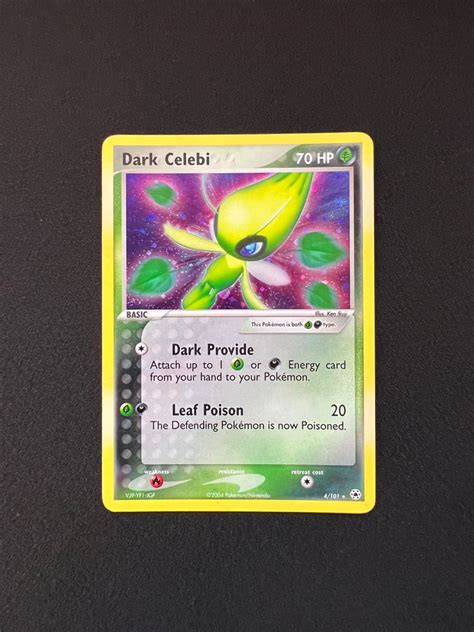 Pokemon Tcg Dark Celebi Ex Hidden Legends Holo Rare Nm Hobbies