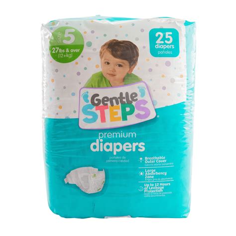 Gentle Steps Diapers Size 5 25 Count