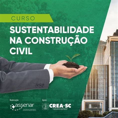 Curso Sustentabilidade na Construção Civil CREA SC